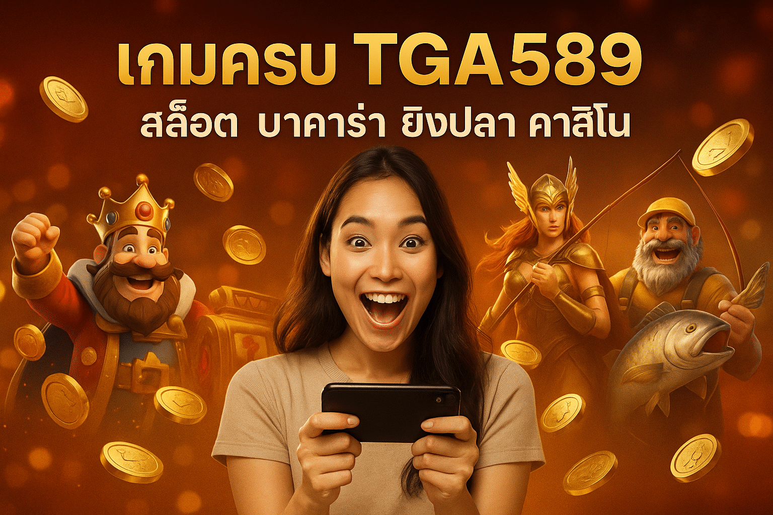 เกมครบ TGA589 สล็อต บาคาร่า ยิงปลา คาสิโน