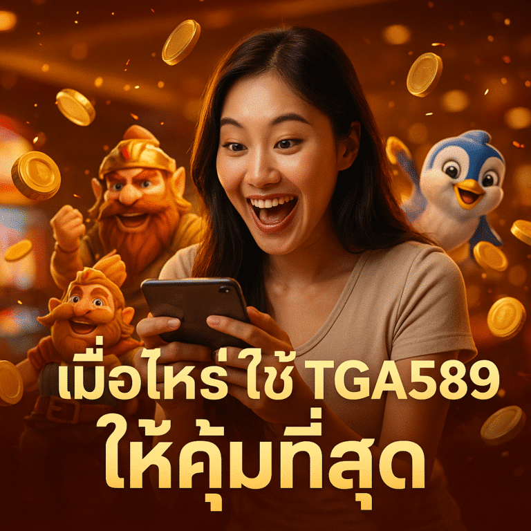เมื่อไหร่ใช้โปร TGA589 ให้คุ้มที่สุด